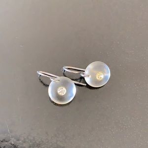 Crystal drop earrings